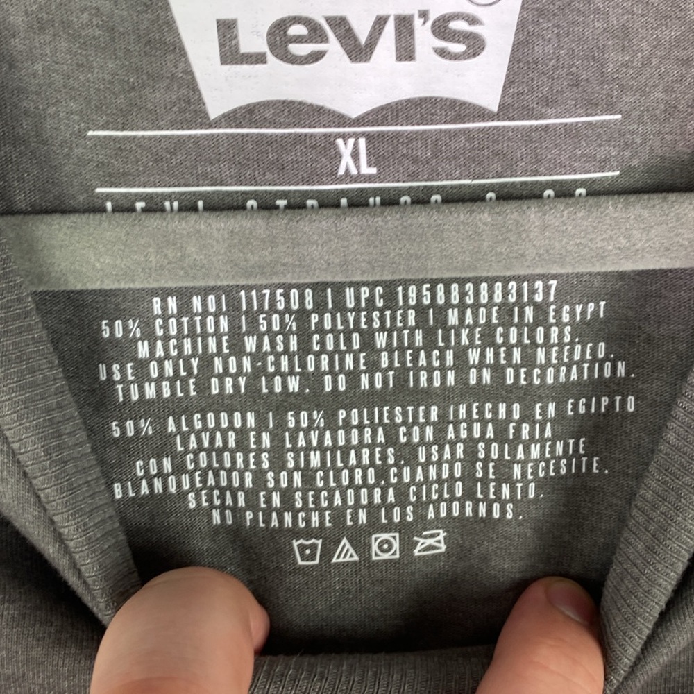 NWT Levi’s Short Sleeve Graphic Tee Shirt Size XL - Picture 3 of 8